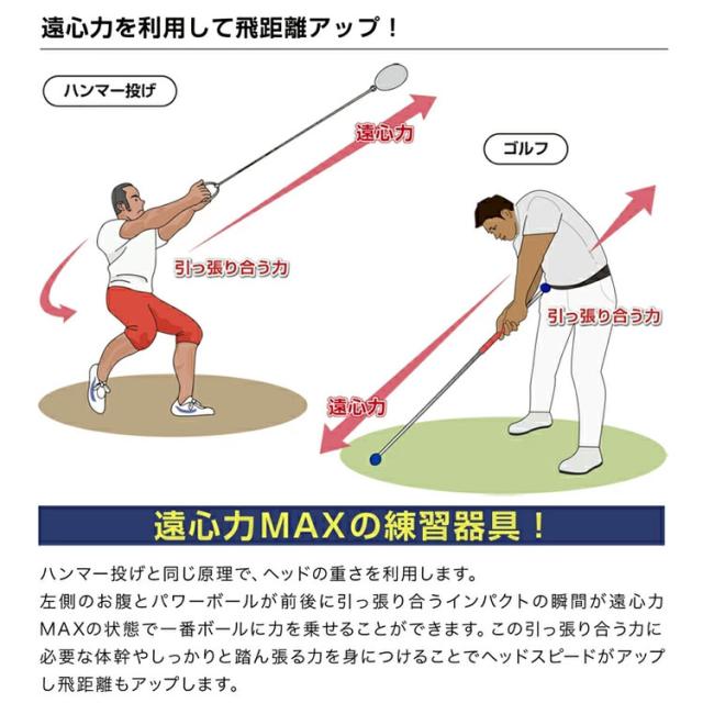 【練習器具】リンクス ダワ筋スティック DAWAKIN STICK STANDARD ダワキンスティック スタンダードタイプ スイング練習 ゴルフ_4