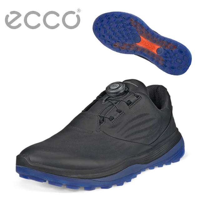 エコー スパイクレス ゴルフシューズ メンズ ゴルフ LT1 ボア 132274 01001 ブラック ECCO MEN'S GOLF LT1 BOA