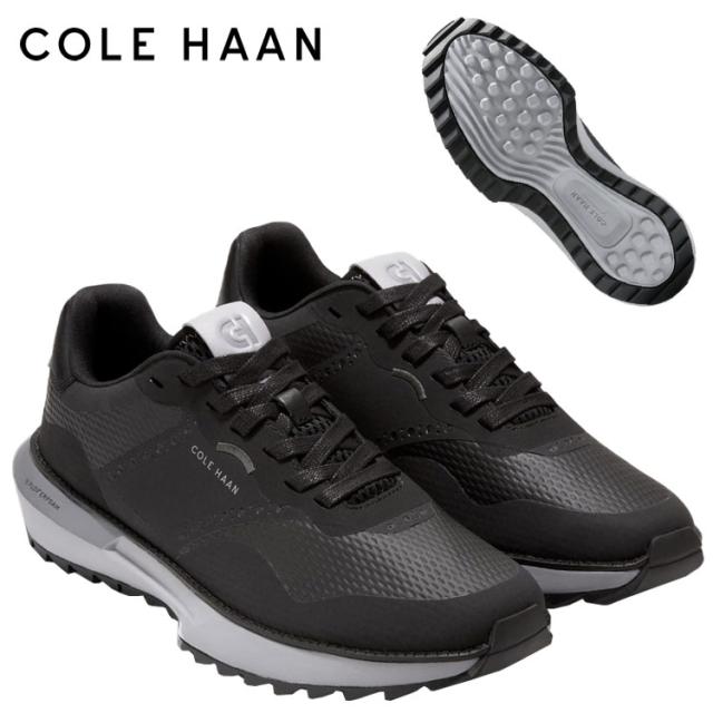 コールハーン COLE HAAN ゴルフシューズ スパイクレス C38974 グランドプロ アッシュランド ゴルフ mens ブラック／クワイトシェード／スリート