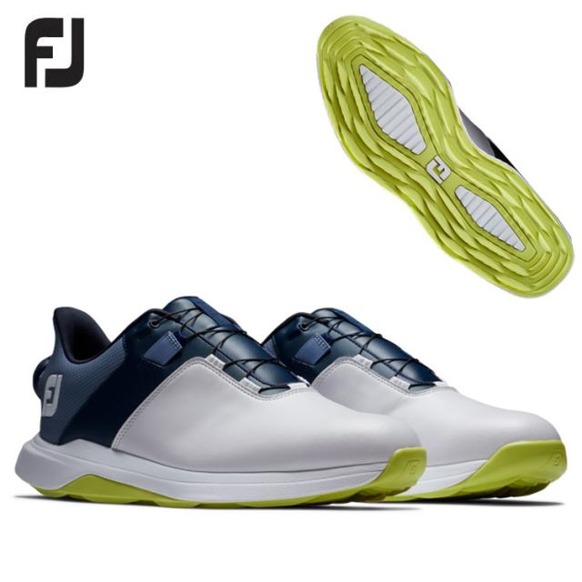 フットジョイ スパイクレス ゴルフシューズ メンズ FJ プロライト ボア MENS FOOTJOY ProLite BOA 56926 ホワイト/ネイビー
