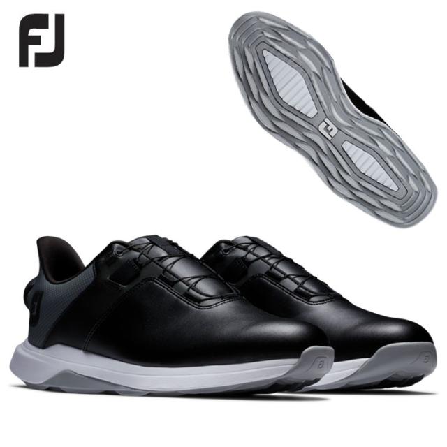フットジョイ スパイクレス ゴルフシューズ メンズ FJ プロライト ボア MENS FOOTJOY ProLite BOA 56928 ブラック/グレー