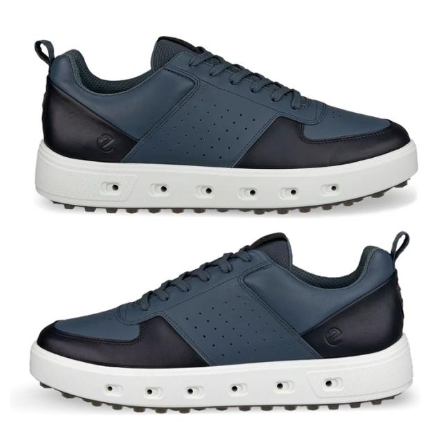 エコー スパイクレス ゴルフシューズ メンズ ストリート セブントゥエンティ GOLF STREET 720 ECCO MENS PAVEMENT/BLACK 111704 51121 ゴルフ_1