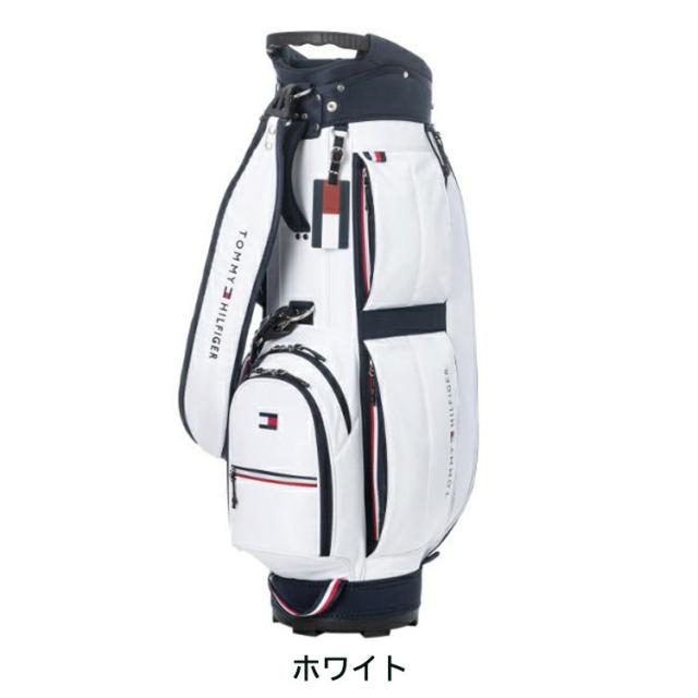 【ネームプレート彫刻無料】トミーヒルフィガー カートキャディバッグ エッセンシャル 9型 46インチ対応 THMG5FC4   ゴルフ ネームプレート彫刻無料】トミーヒルフィガー カートキャディバッグ