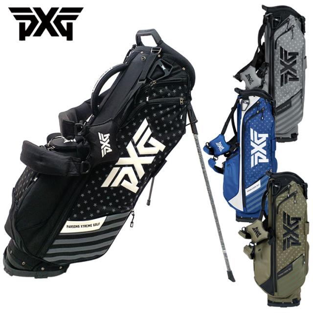 PXGキャディバッグ PXG キャディバッグ ホワイト・ブラックゴルフ