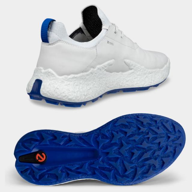 エコー スパイクレス メンズ ゴルフシューズ レザーウォータープルーフ バイオム H5 ECCO BIOM H5 138014 61109 WHITE/VIRTUAL_2