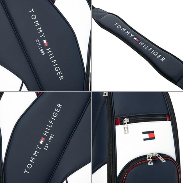 ネームプレート彫刻無料】トミーヒルフィガー カートキャディバッグ