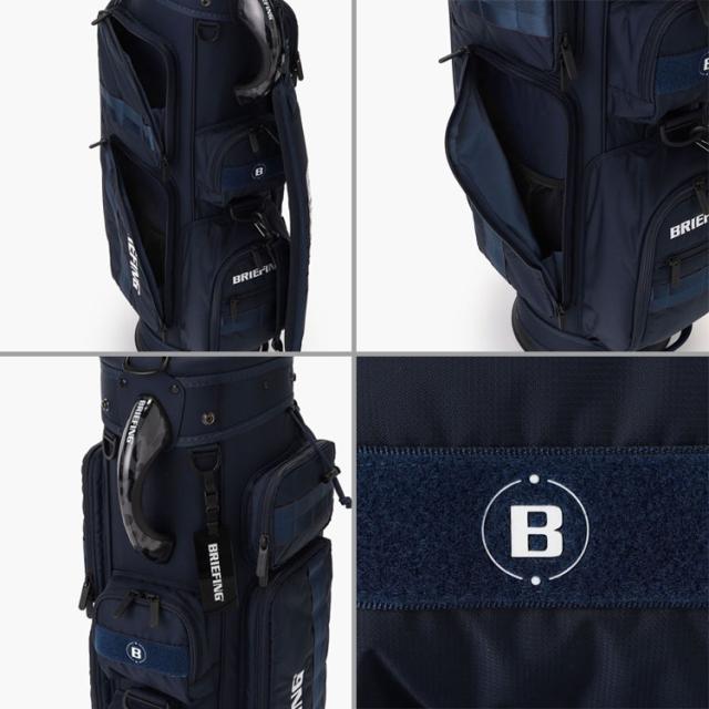 ネームプレート彫刻無料】ブリーフィング ゴルフ カートキャディバッグ