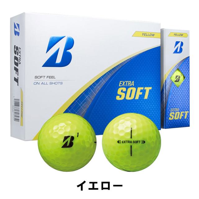 【3ダースセット】ブリヂストンゴルフ エクストラソフト ゴルフボール 1ダース 12球入り 2025 BRIDGESTONE GOLF EXTRA SOFT