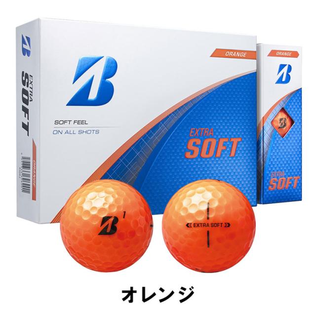 【3ダースセット】ブリヂストンゴルフ エクストラソフト ゴルフボール 1ダース 12球入り 2025 BRIDGESTONE GOLF EXTRA SOFT