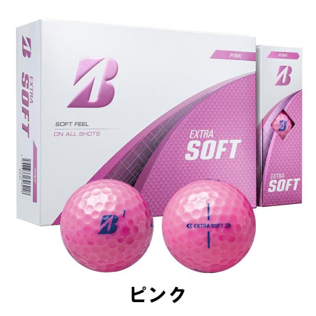 【3ダースセット】ブリヂストンゴルフ エクストラソフト ゴルフボール 1ダース 12球入り 2025 BRIDGESTONE GOLF EXTRA SOFT