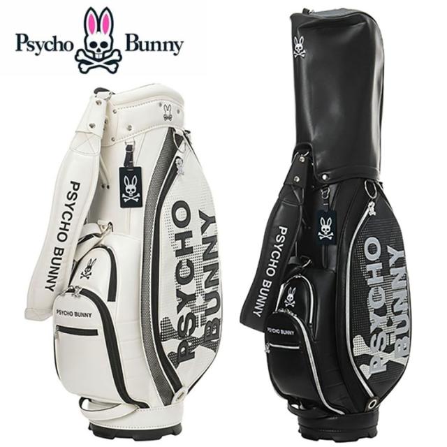 サイコバニー ゴルフ カート キャディバッグ 9型 46インチ対応 Psycho Bunny SEASONAL EDITION シーズナルエディション PBMG5SC1 ゴルフ