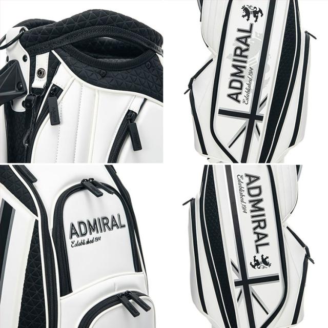 【ネームプレート彫刻無料】アドミラル ゴルフ カート キャディバッグ プロスポーツ 9.0型 47インチ対応 ADMIRAL GOLF ADMG5AC2 ネームプレート彫刻無料】アドミラル ゴルフ カート キャディバッグ