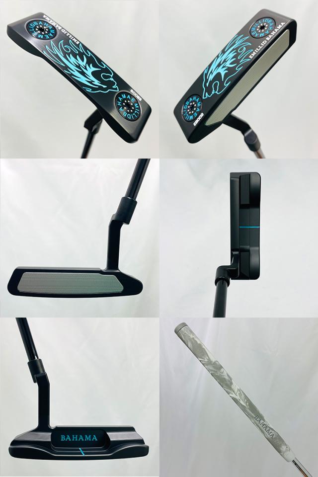 パター・受注生産】エミリッドバハマ EB009 パター ピン型 クランク