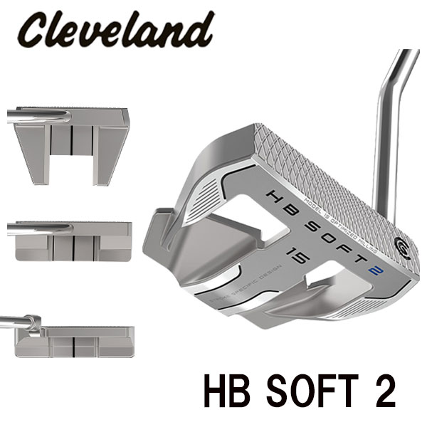 【パター・即日発送】クリーブランド ゴルフ ハンティントンビーチ ソフト2 (HB SOFT2)パター #1,#8C,#11C,#15 HUNTINGTON BEACH SOFT2