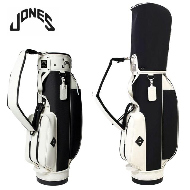 ジョーンズ カートキャディバッグ ライダー ゴルフバッグ ブラック JONES RIDER Ripstop GOLF BAG Black 8.5型 ゴルフ