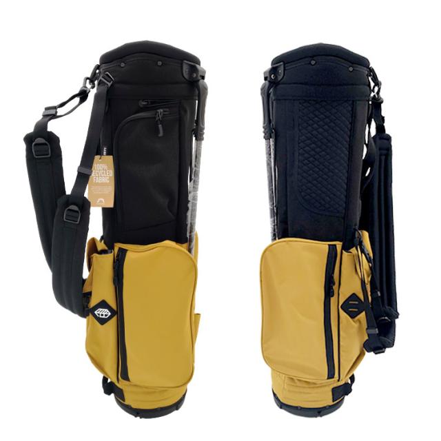 ジョーンズ 軽量 スタンドキャディバッグ ローバースタンドバッグ ブラック/ウィート JONES Rover Stand Bag Black/Wheat 8型 ゴルフ
