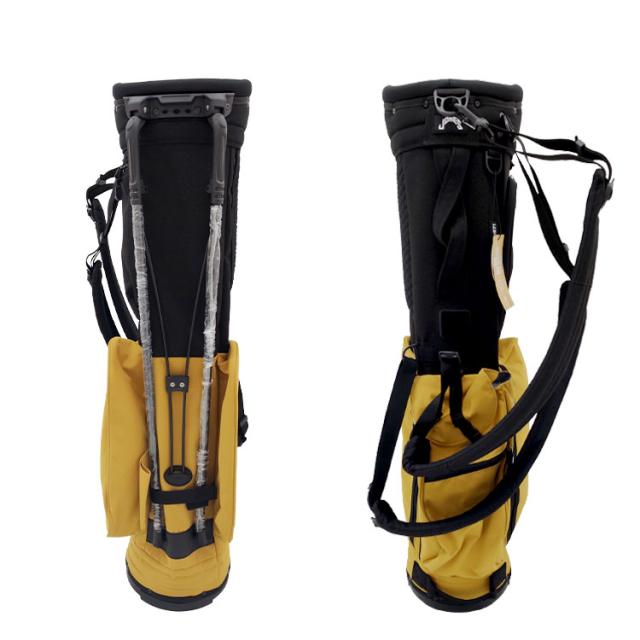 ジョーンズ 軽量 スタンドキャディバッグ ローバースタンドバッグ ブラック/ウィート JONES Rover Stand Bag Black/Wheat 8型 ゴルフ