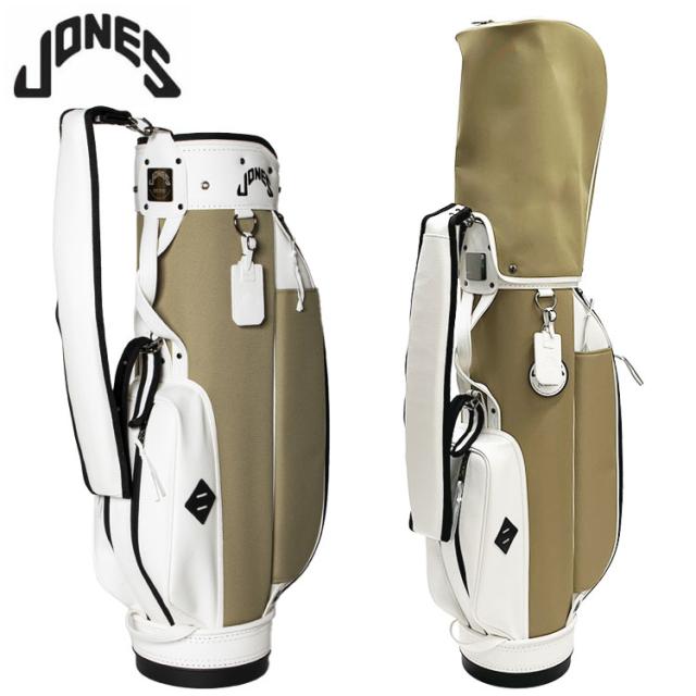 ジョーンズ Jones キャディバッグ ベージュ JONES RIDER GOLF キャディバッグ ジョーンズ JONES ベージュ ミルク