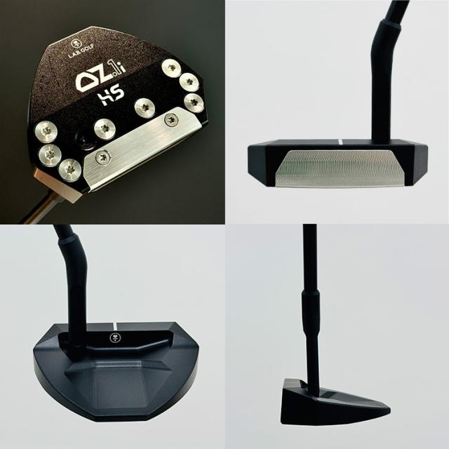 【ゼロトルクパター】LABゴルフ OZ.1i パター オージーワン マレット型 ラブゴルフ トルクレス OZ1 ヒールシャフト_1