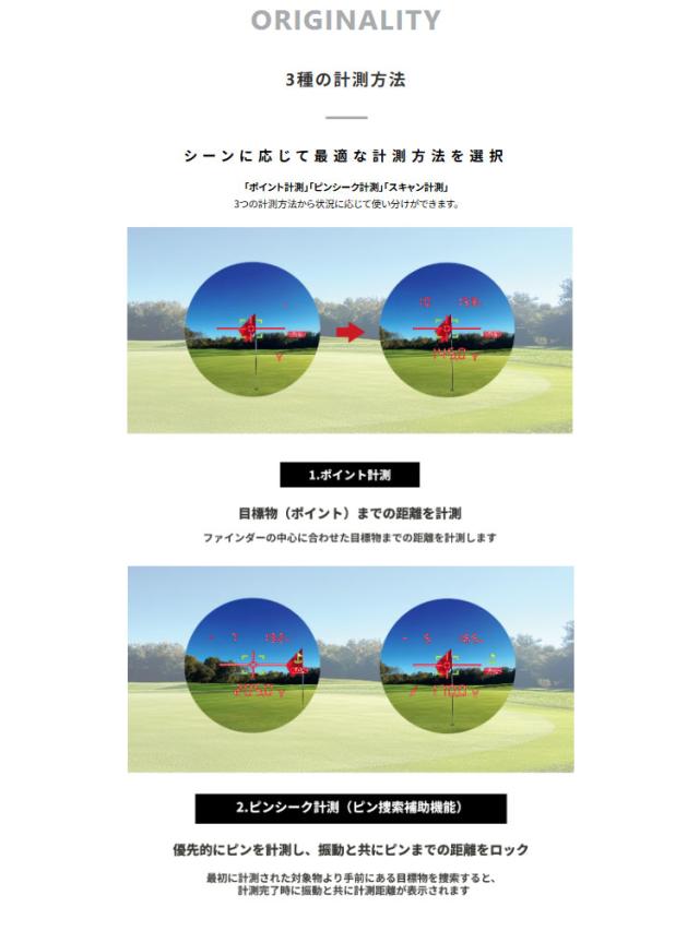 ※ショットナビ リネアShot Navi LINEA レーザー距離計測器ブラック ShotNavi（ショットナビ） リネア Shot Navi LINEA レーザー距離計測器