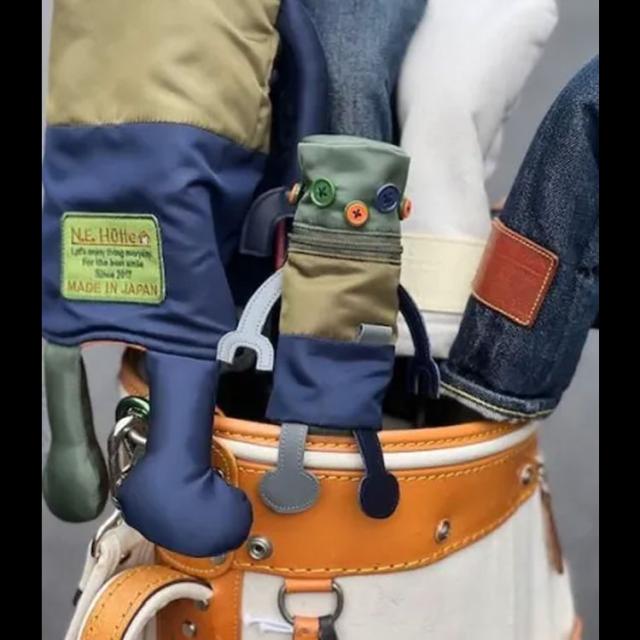 【数量限定】N.E.Hutte エヌイーヒュッテ ロボット型ボールケース MPL ミニパイロットくん ボールポーチ ゴルフ