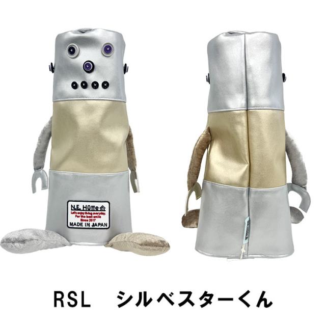 【数量限定】N.E.Hutte エヌイーヒュッテ ヘッドカバー ドライバー用 DR用 ロボット型 RSL シルベスターくん ゴルフ