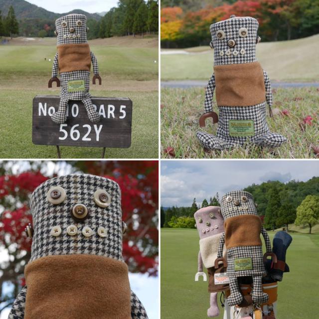 【数量限定】N.E.Hutte エヌイーヒュッテ ヘッドカバー ドライバー用 DR用 ロボット型 RGM ガンマンくん