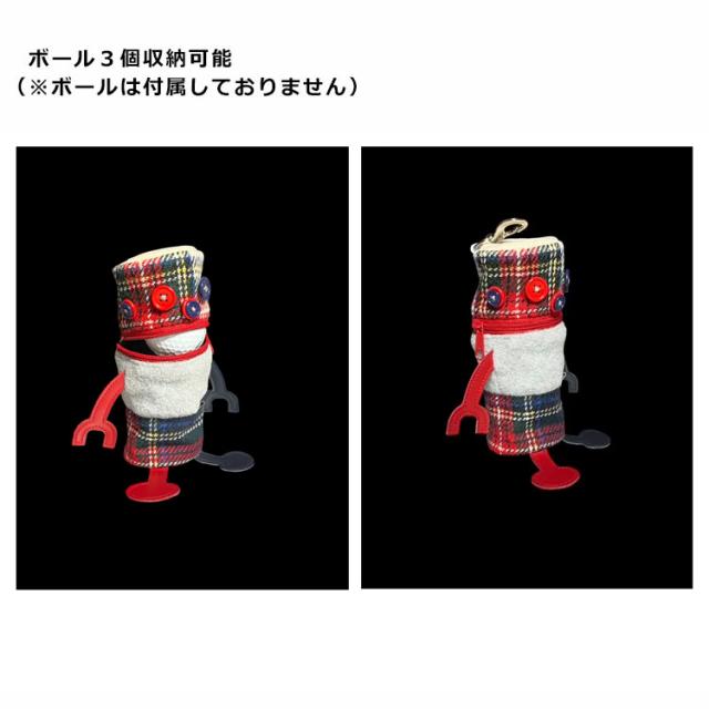 数量限定】N.E.Hutte エヌイーヒュッテ ロボット型ボールケース MCH