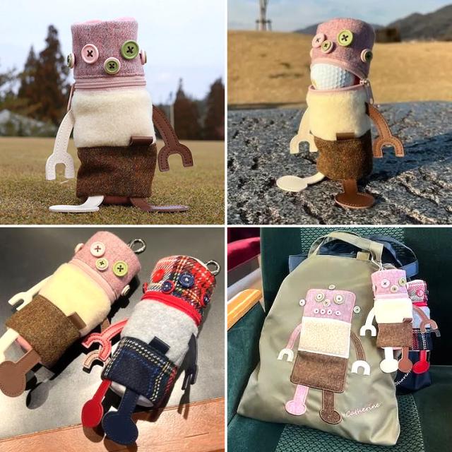 数量限定】N.E.Hutte エヌイーヒュッテ ロボット型ボールケース MCA