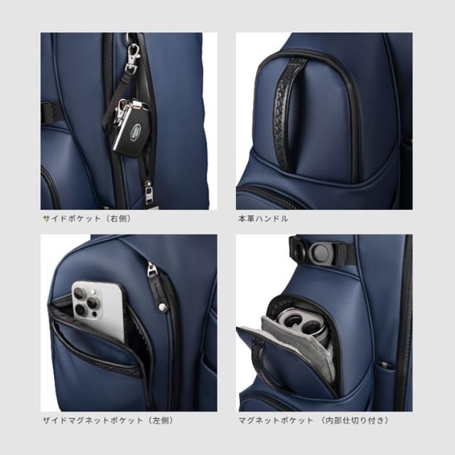 ネームプレート彫刻無料】ベゼル スタンド キャディバッグ PLAYER 5.0