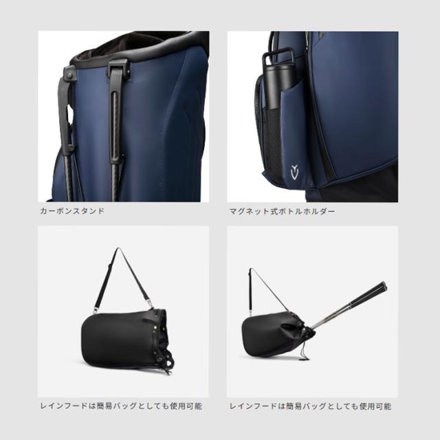 ネームプレート彫刻無料】ベゼル スタンド キャディバッグ PLAYER 5.0