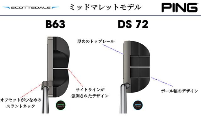 【パター・受注生産】 ピン スコッツデール B63 パター 左用あり PING SCOTTSDALE ビー63_8