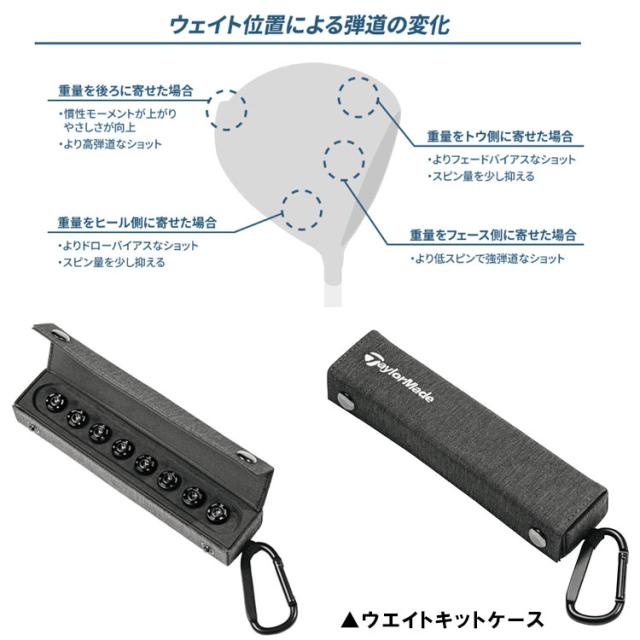 日本正規品】テーラーメイド TAS ウェイトキット 5g×2個・8g×3個 11g×2