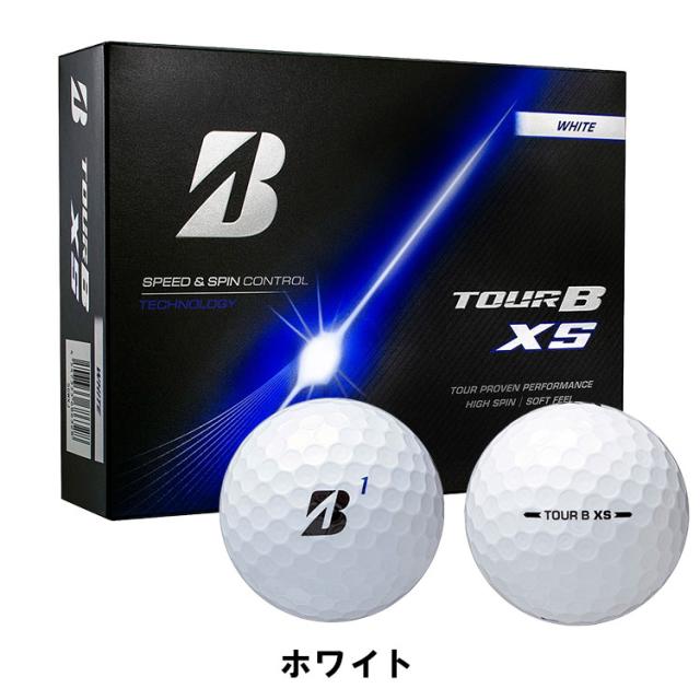 【2ダースセット】ブリヂストン ツアーB XS ゴルフボール 1ダース(12球) TOUR B XS BRIDGESTONE GOLF 2026年 S6WXJ S6GXJ S6YXJ S6CXJ ゴルフ