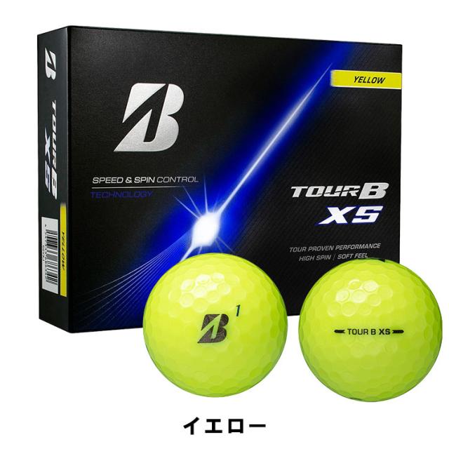 【2ダースセット】ブリヂストン ツアーB XS ゴルフボール 1ダース(12球) TOUR B XS BRIDGESTONE GOLF 2026年 S6WXJ S6GXJ S6YXJ S6CXJ ゴルフ