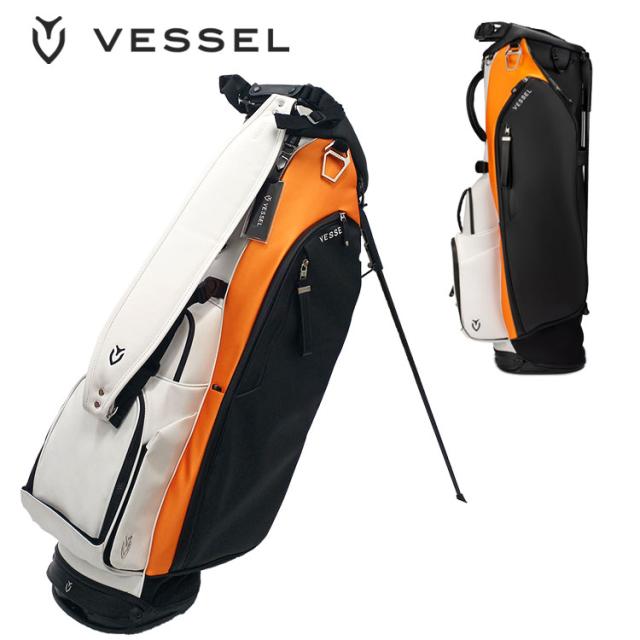 ベゼル スタンド キャディバッグ PLAYER 5.0 Stand シングルストラップ イリジウム IRIDIUM 8.5型 47インチ対応 VESSEL スタンドバッグ ゴルフ
