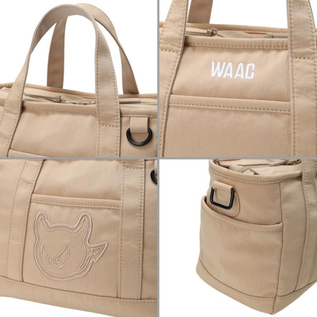 ワック ゴルフ ラウンドバッグ レディース バッグ カートバッグ ショルダーバッグ 2WAY ゴルフバッグ 無地 ブランド 072254811 WAAC WAAC ワック カートバッグ UNISEX ESSENTIAL カートバッグ ラウンド