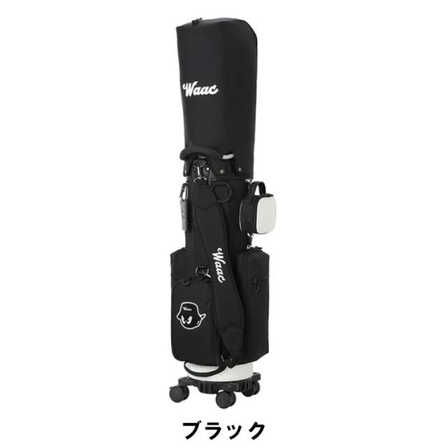 WAAC ワック キャスター付き カートキャディバッグ ユニセックス シティライン ホイールキャディバッグ 9型 UNISEX CITY LINE 072254800 ゴルフ_1