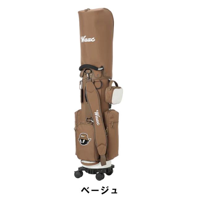 WAAC ワック キャスター付き カートキャディバッグ ユニセックス シティライン ホイールキャディバッグ 9型 UNISEX CITY LINE 072254800 ゴルフ_2