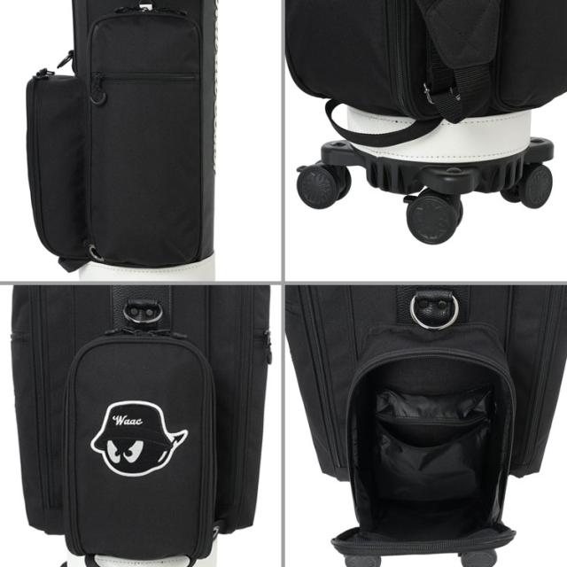 WAAC ワック キャスター付き カートキャディバッグ ユニセックス シティライン ホイールキャディバッグ 9型 UNISEX CITY LINE 072254800 ゴルフ_6