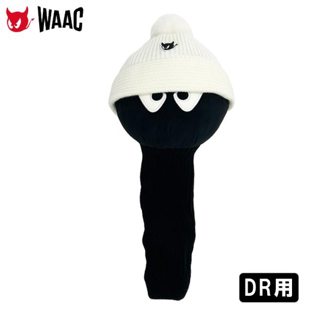 【DR用ヘッドカバー】WAAC ワック  ヘッドカバー ドライバー用 キャップ ワッキー ニット帽 DR 072244860 WAACKY ゴルフ