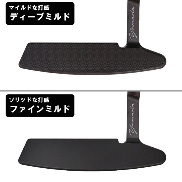 【パター・受注生産】山田パター工房 DYC-02 パター バーニングブラック ヤマダパター ワイドソール ゴルフ_3