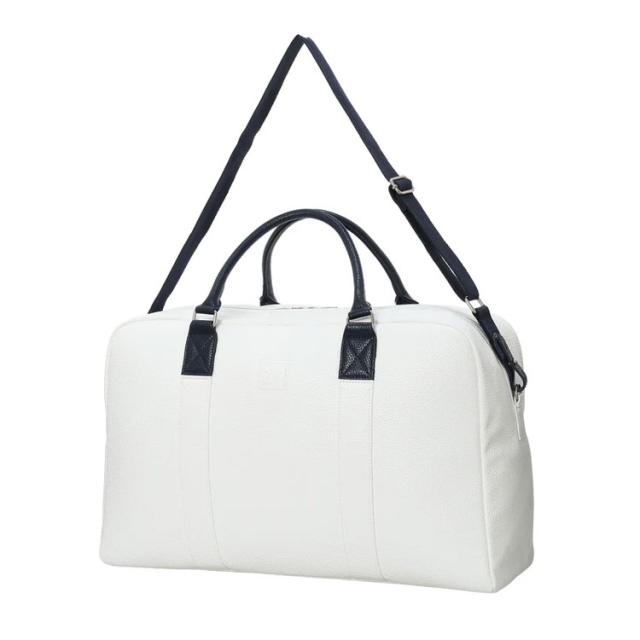 ゾーイ ZOY UNISEX ボストンバッグ ホワイト ショルダーストラップ付き ユニセックス 071718889 ゴルフ