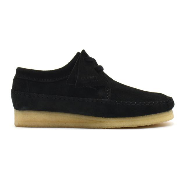 クラークス オリジナルス CLARKS ORIGINALS ウィーバー メンズ モカシンシューズ カジュアルシューズ スエード ブラック 黒 WEAVER【送料無料】_1