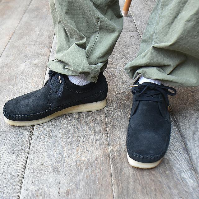 クラークス オリジナルス CLARKS ORIGINALS ウィーバー メンズ モカシンシューズ カジュアルシューズ スエード ブラック 黒 WEAVER【送料無料】_6