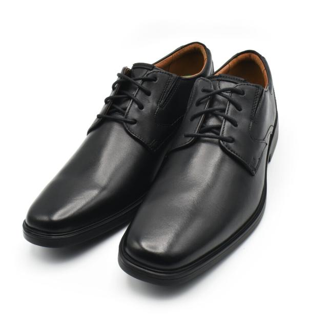 クラークス CLARKS ビジネスシューズ メンズ ダービーシューズ 紳士靴 革靴 プレーントゥ ブラック 黒 LITE LOW【送料無料】_2