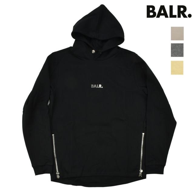 ボーラー パーカー メンズ フーディー プルオーバーパーカー ベージュ ブラック グレー BALR. Q-Series Straight Classic Hoodie【送料無料】