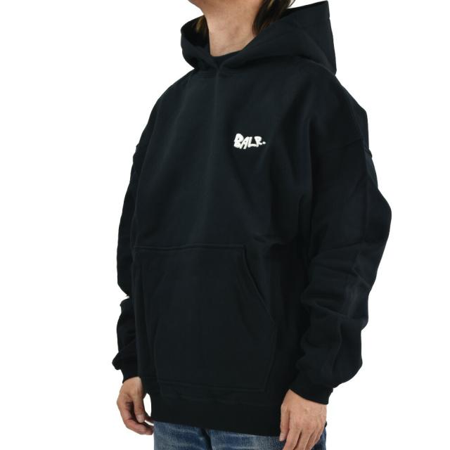 ボーラー BALR. パーカー メンズ プルオーバーパーカー フーディー ブラック 黒 GAME OF THE GODS GRAFFITI BOX FIT HOODIE【送料無料】_2