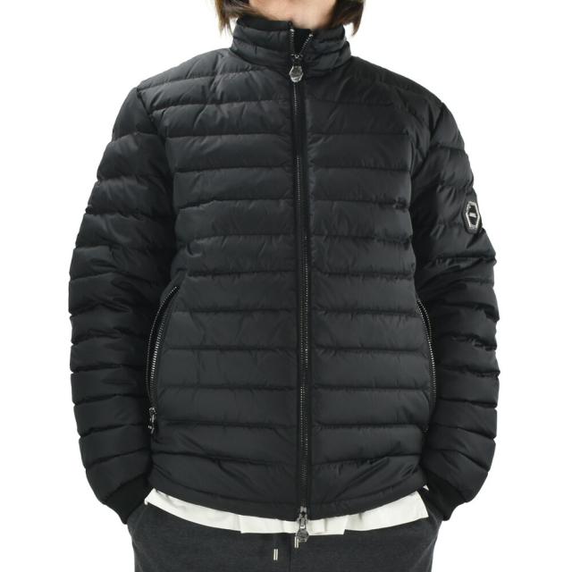 ボーラー ダウンジャケット メンズ ナイロンジャケット ブルゾン メタルロゴ ブラック 黒 BALR. LINCOLN REGULAR PUFFER JACKET【送料無料】