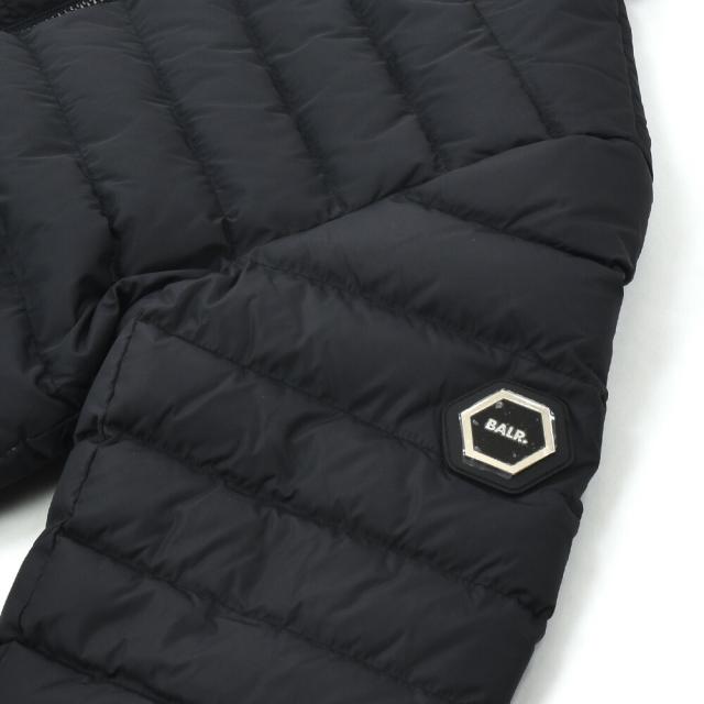 ボーラー ダウンジャケット メンズ ナイロンジャケット ブルゾン メタルロゴ ブラック 黒 BALR. LINCOLN REGULAR PUFFER JACKET【送料無料】_6